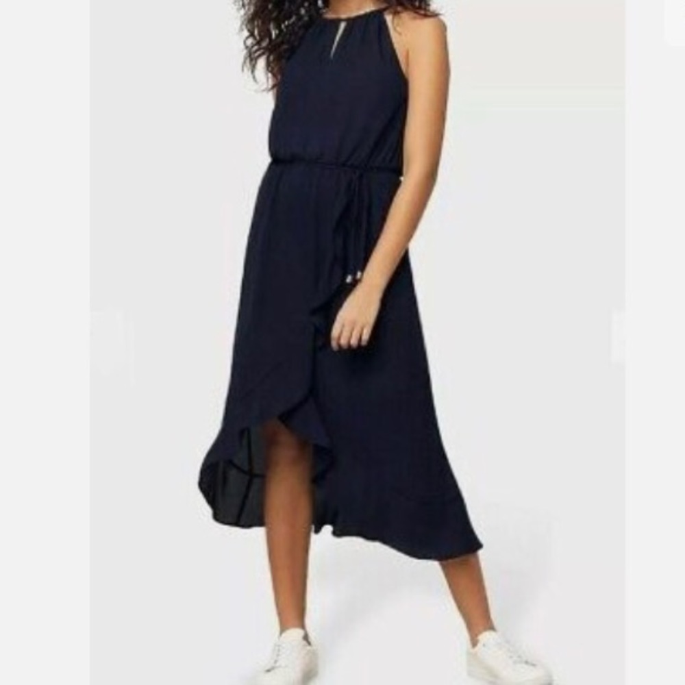 Oasis Navy Dress Size 8